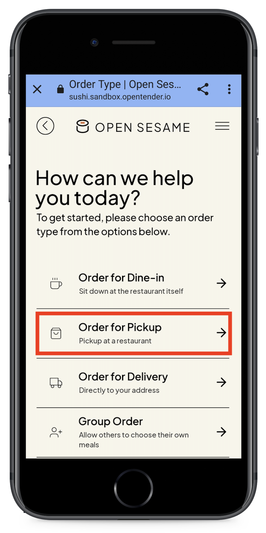 Store address on the Locations page