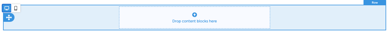 Add email content area